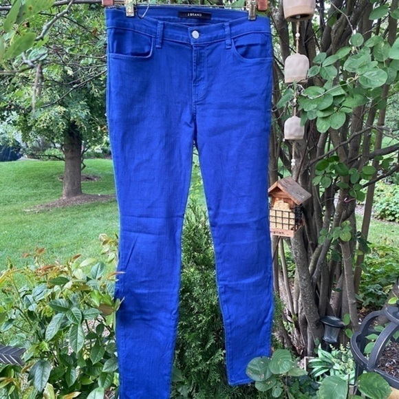 J Brand Cobalt Blue Skinny Jeans - Picture 6 of 12